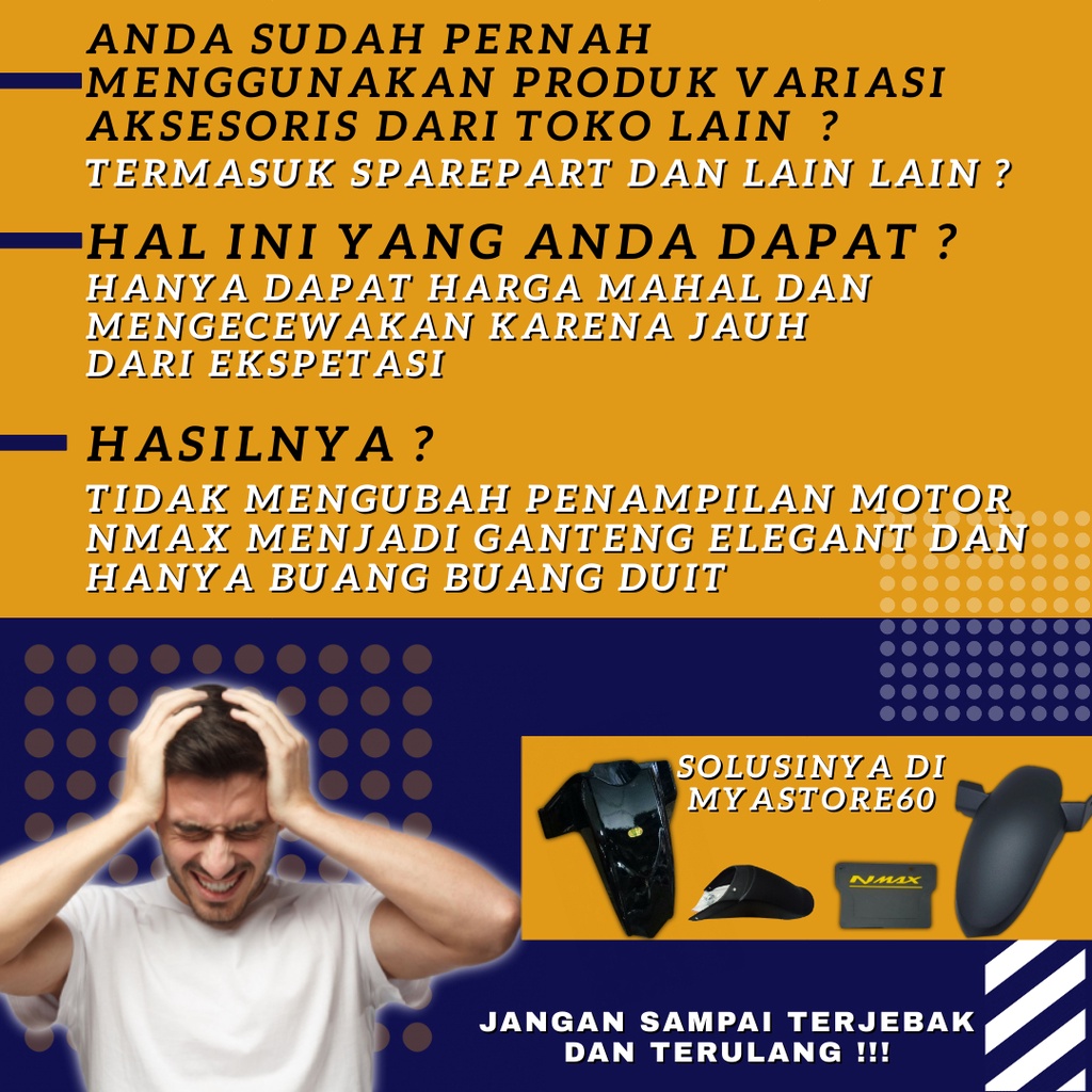 Cover Tutup Lampu Sein Sen Depan New Nmax 2021 2022 Carbon NEMO / Cover Sen Karbon Aksesoris N max Variasi N max Original Nemo Terbaru 2021 2022