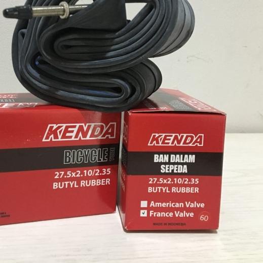 ✬ Ban Dalam Sepeda 27.5 x1.25 1.5 1.75 2.10 2.35 KENDA Kecil Besar FV AV - 1.25 - 1.5 AV ♧