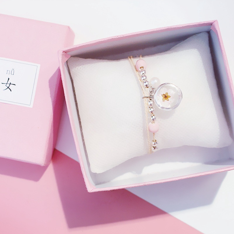 Women Fashion Bracelets Fantasy Simple Cute Bangle Female Floral Bracelets