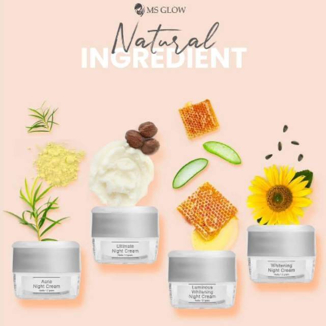 Night cream whitening, Night cream acne, Night cream ultimate, Night cream Luminous