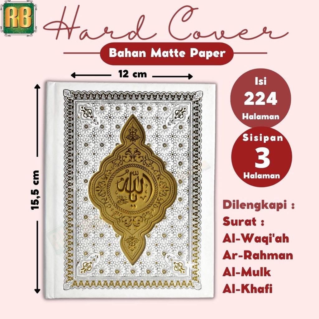 Cetak buku yasin & Tahlil isi 224 Cover Laminating Lonjong Hard Covercetak yasin,cetak yasin dan tah