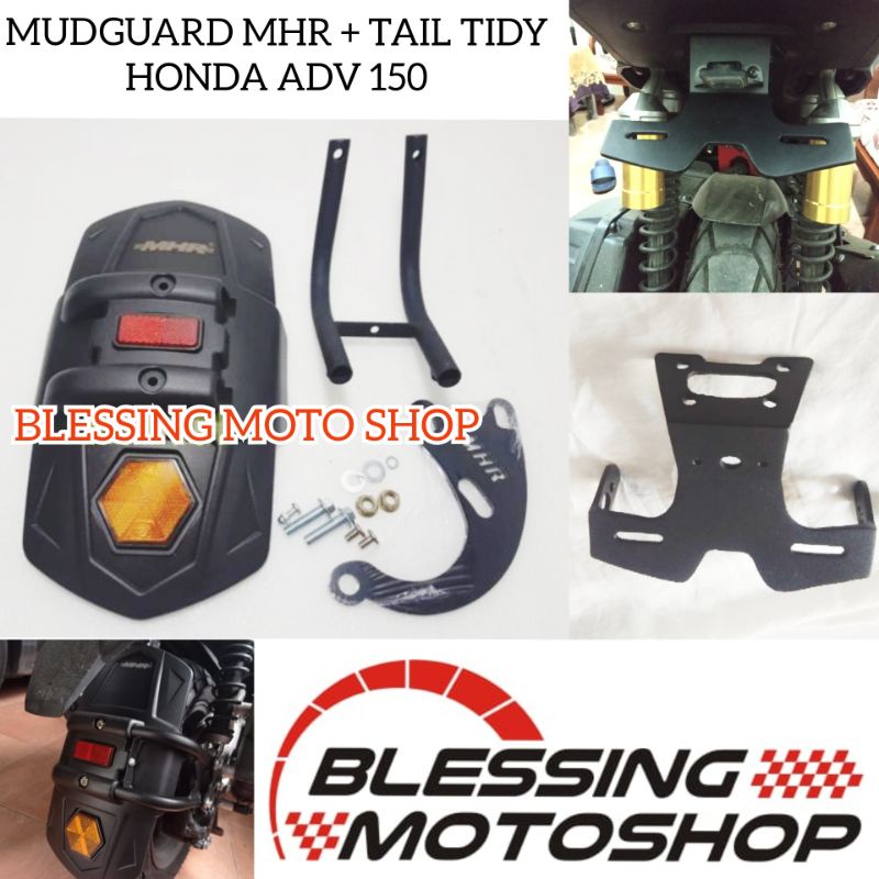 mudguard mhr ADV 150 tail tidy adv150 mudguard plus tail tidy ADV 150