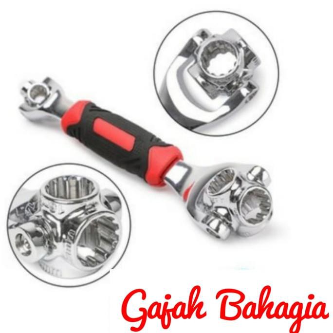 Universal Wrench 48 in 1 socket kunci baut multifungsi