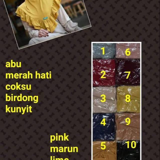Jual Macam macam jilbab | Shopee Indonesia