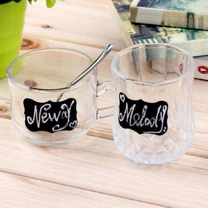 

Discount Stiker Vinyl Tulis Kapur Flexible 6Pcs Dijamin Ori