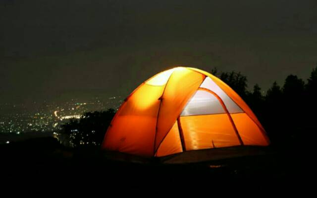Termurah Tenda Camping - Tenda Gunung - Tenda Hiking - GOA ADVENTURE 4person Frame Fiber Import