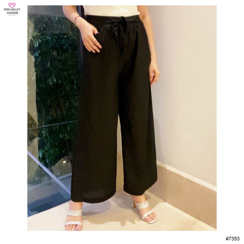 (COD) OH Fashion Celana Kulot Premium Rubi Cullote Pants #7353