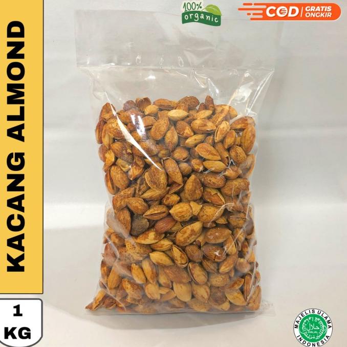 

Kacang Almond 1 Kg Panggang / Almon Roasted Murah