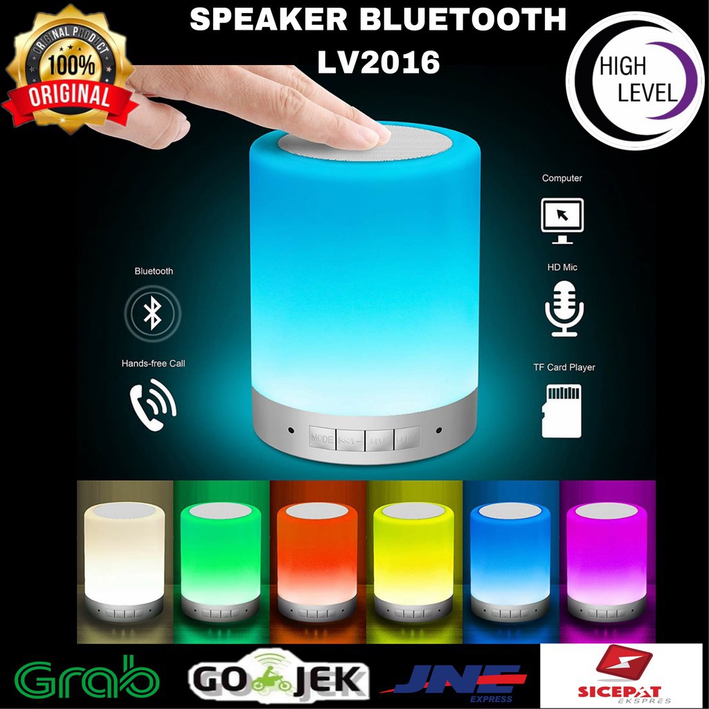 SPEAKER TOUCH LAMP PORTABLE MURAH//SPEAKER HIAS LAMPU