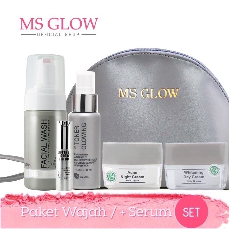 MS GLOW LENGKAP