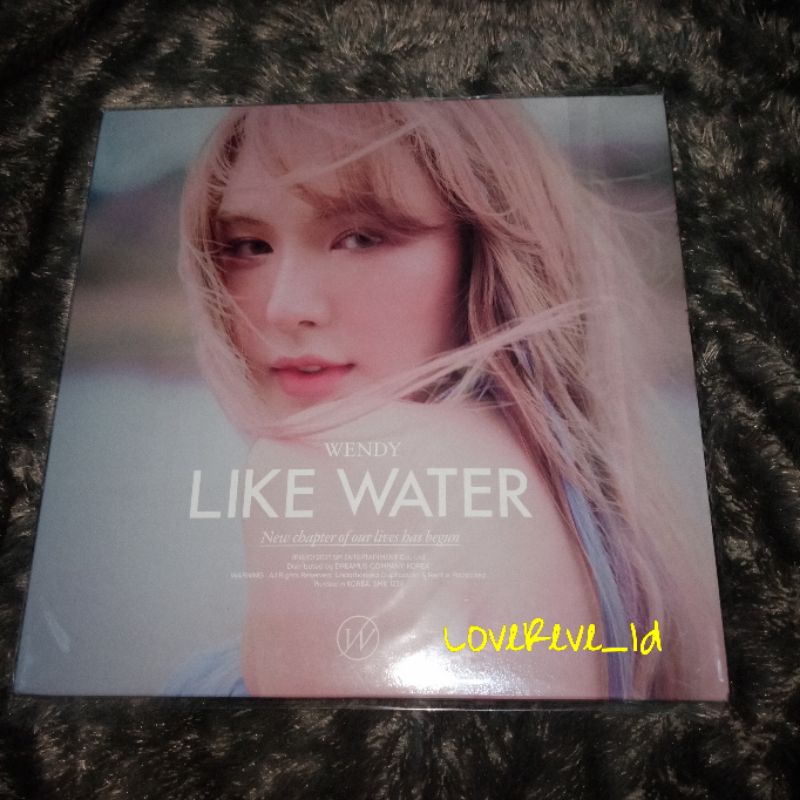 LIMITED WENDY LIKE WATER VINYL (LP ALBUM)