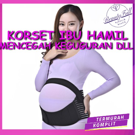 Korset ibu hamil)Pregnant Belt}Korset Penyangga Kandungan Pencegah Keguguran}bengkung ibu mengandung