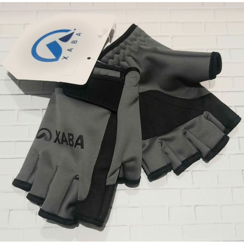 Glove xaba new gayo  03 half finger sarung tangan outdoor sepeda motor gunung riding dan gym fitness