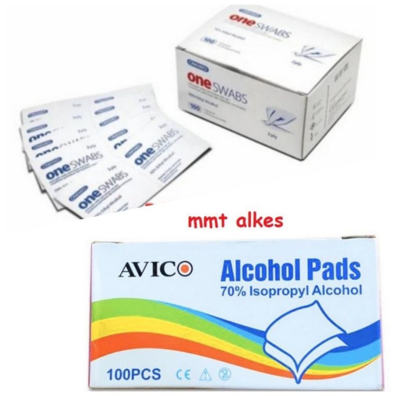 Alkohol swab one swabs / kapas alkohol