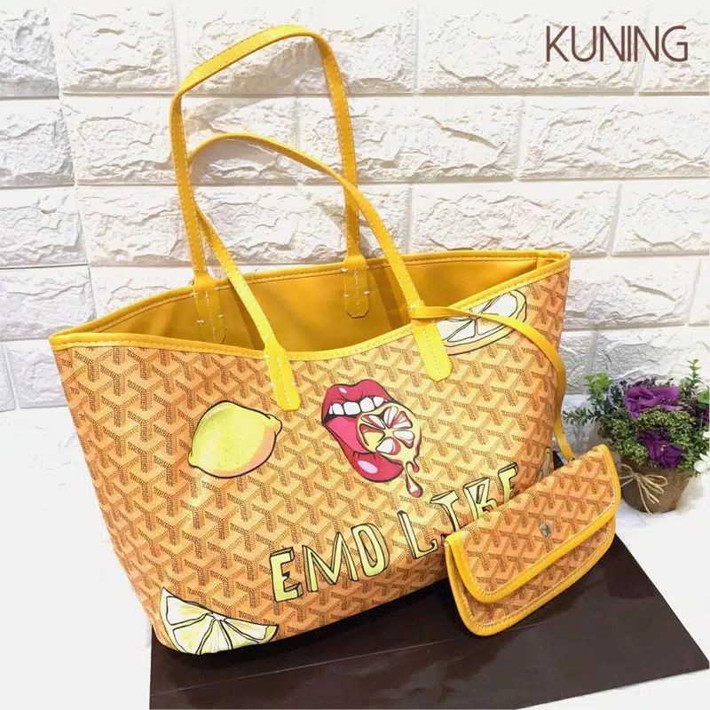 emo tote bag / tote bag fashion korea / neverfull tote bag / tote bag murah