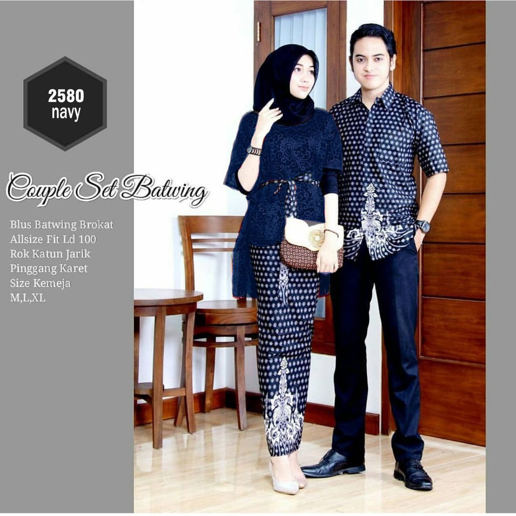 Batik Couple Set Batwing
