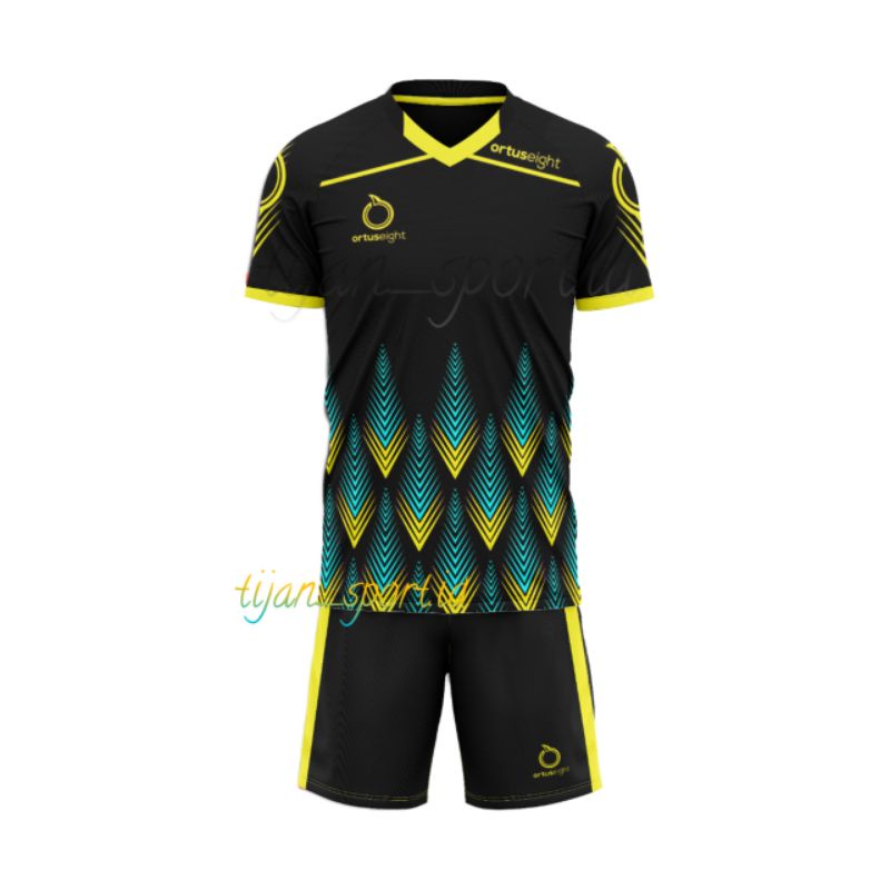 SET PAKAIAN JERSEY BOLA FUTSAL ORTUSEIGHT NEW MOTIF 2022