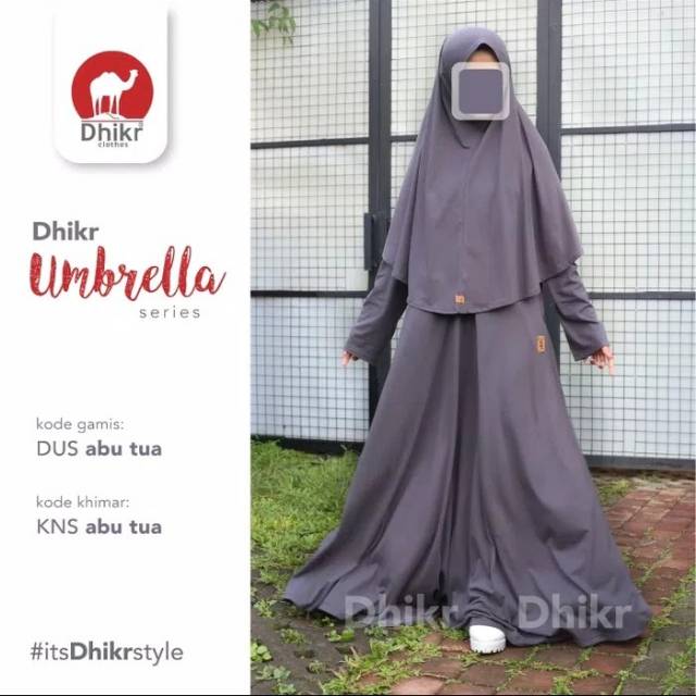 Gamis Dewasa Dhikr Umbrella Series