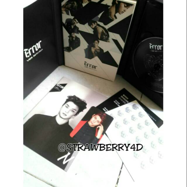 ALBUM VIXX ERROR+LEO PHOTOCARD