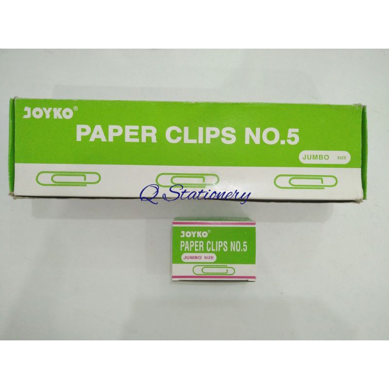 

paper clips/ penjepit kertas no.5 joyko