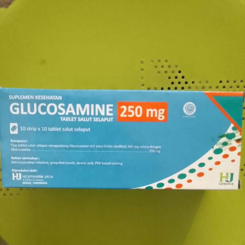 GLUCOSAMINE HJ (Suplemen Kesehatan Sendi &amp; Tulang)