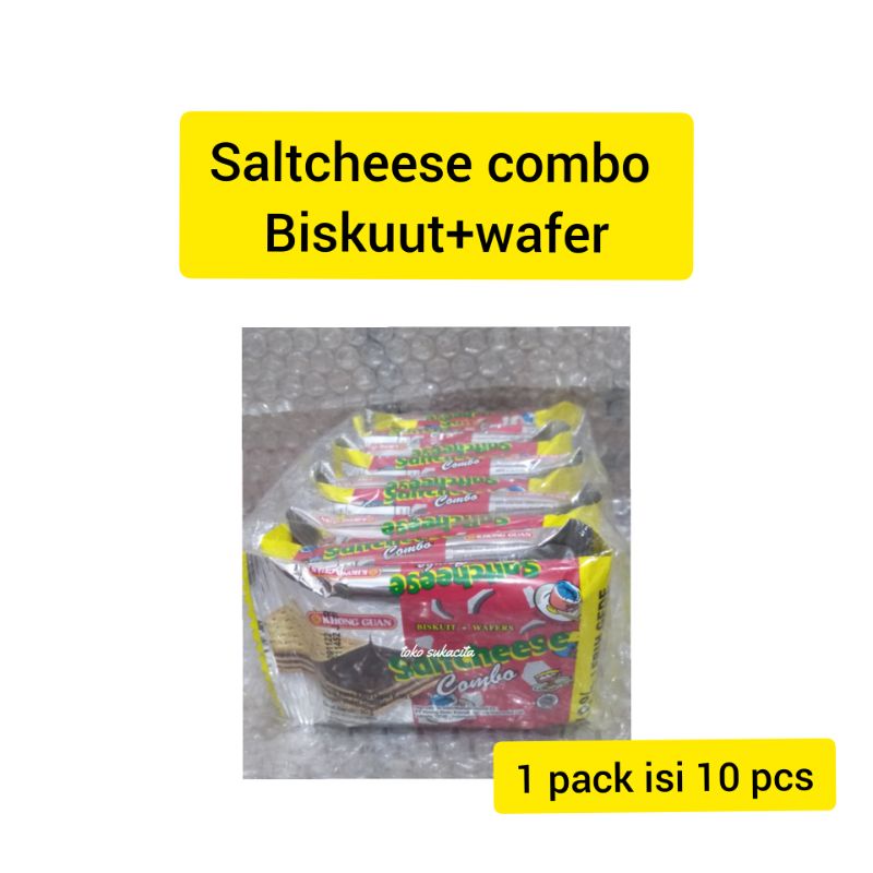 

saltcheese combo biskuit+wafer (isi 10pcs)