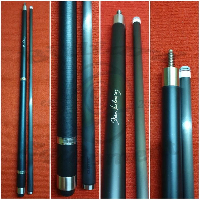 {dianastore} Cuetec Cynergy SVB Carbon - BLACK STARLIGHT  Shane Van Boening Cue Diskon