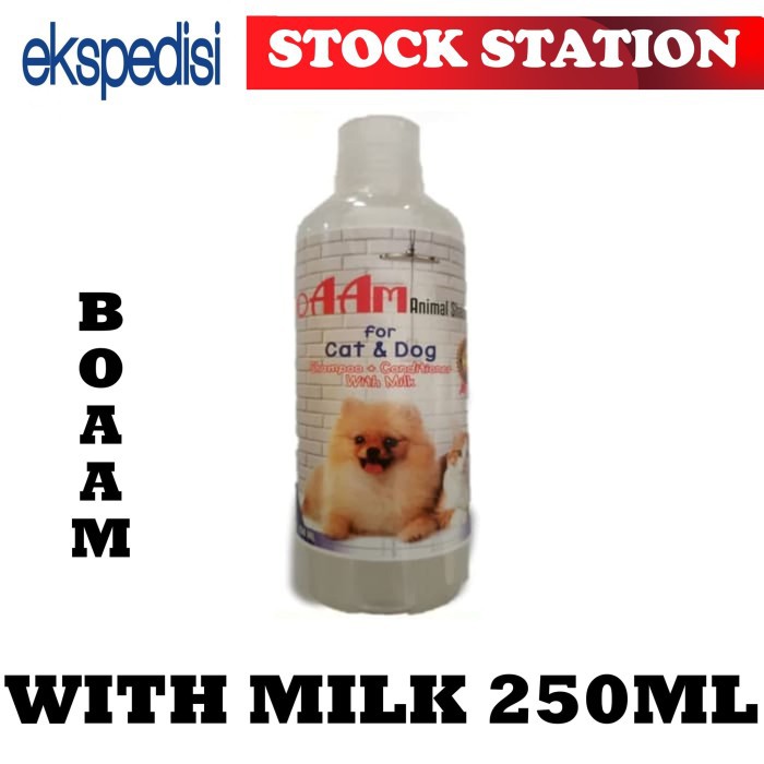 Shampoo BOAAM Conditioner With Milk 250ml (EKSPEDISI)