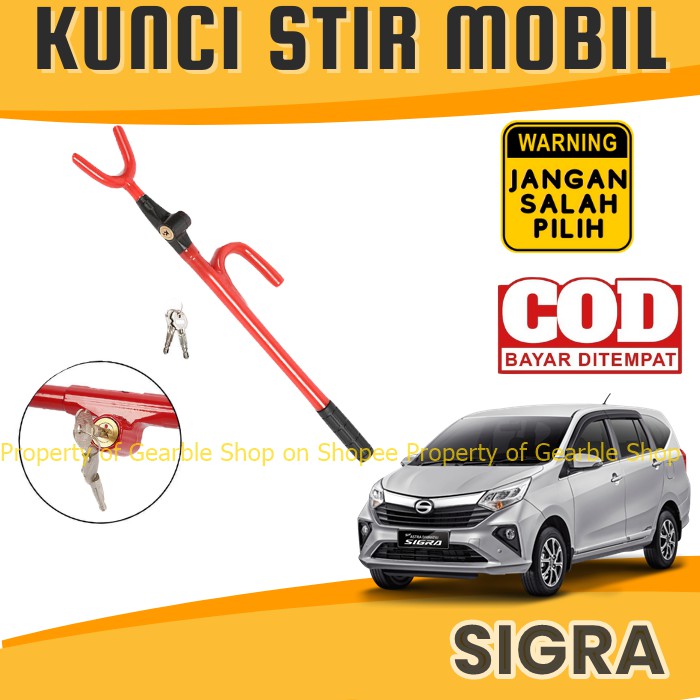 KUNCI STIR SIGRA KUNCI SETIR MOBIL SIGRA PENGAMAN MOBIL ANTI MALING PENGAMAN STIR CAGAK SIGRA