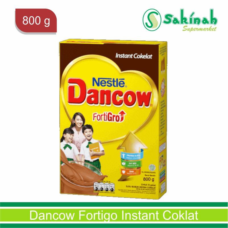 Dancow Fortigro Susu Bubuk Instant Cokelat 800 Gr