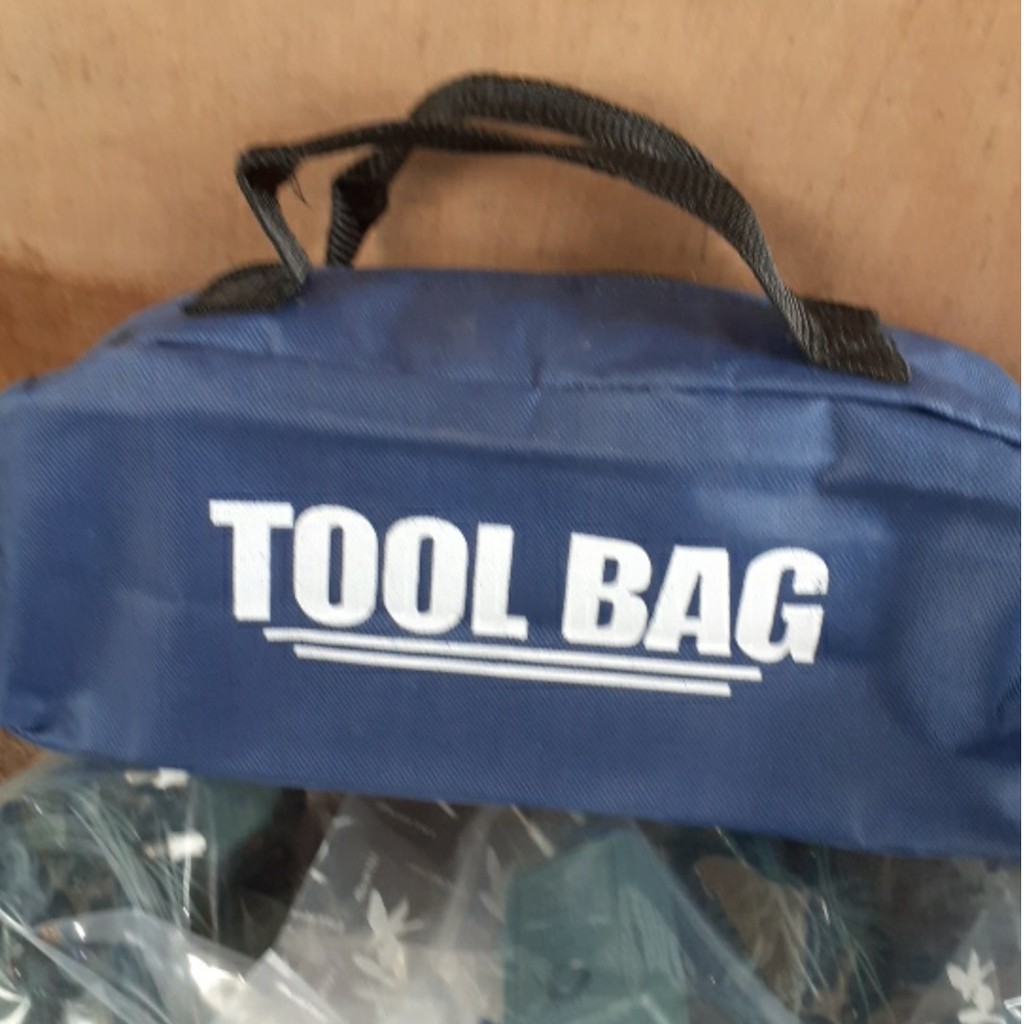 Tool Bag Tas Tukang Toolbag Kecil Tempat Perkakas Bengkel Kit Organizer Set