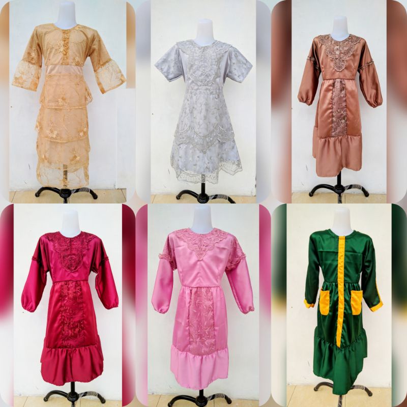 Gaun pesta anak perempuan/Dress anak muslim/gaun pesta mewah