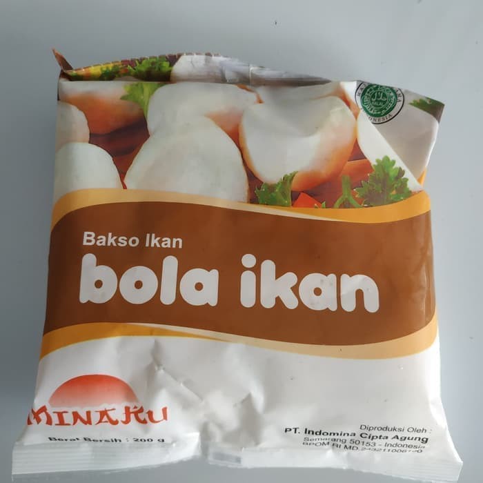 Jual Minaku Bola Ikan Bakso Rasa Ikan Kemasan 200gr Shopee Indonesia