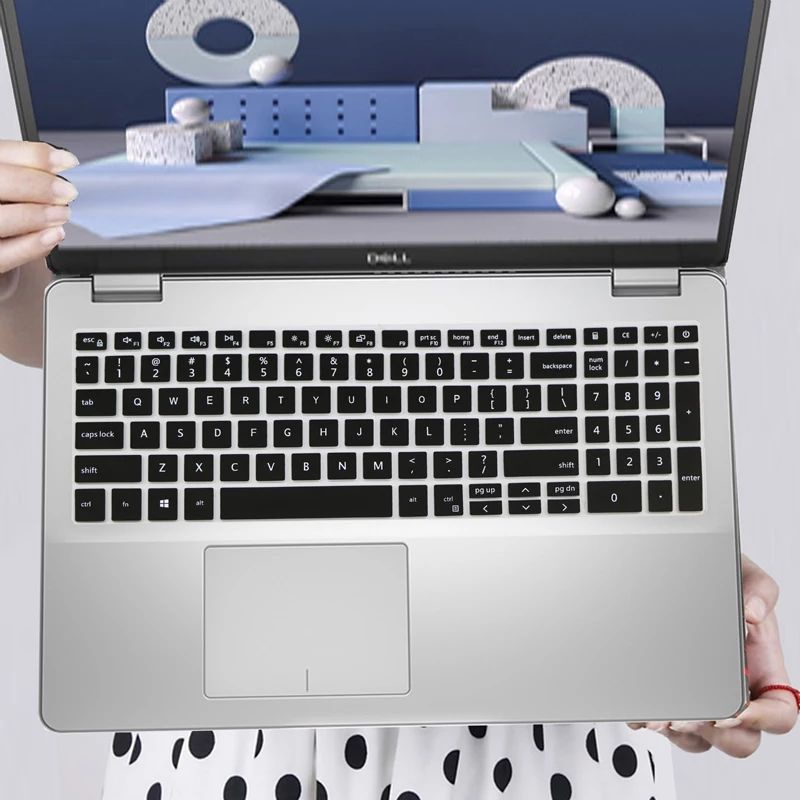 Keyboard Protector Dell Fit Inspiron Vostro 15&quot; 2020 2021 3510 3000 3500 5000 5500 7000 7500 series