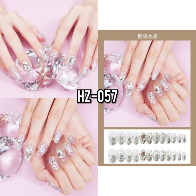 Kuku palsu pernikahan wedding fake nails nailart nail art