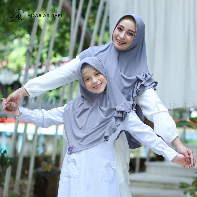 TERLARIS COD ✅ Hijab Ar Rafi AR 435 hijab instan bergo arrafi || INAYAHHIJAB-Medsilver