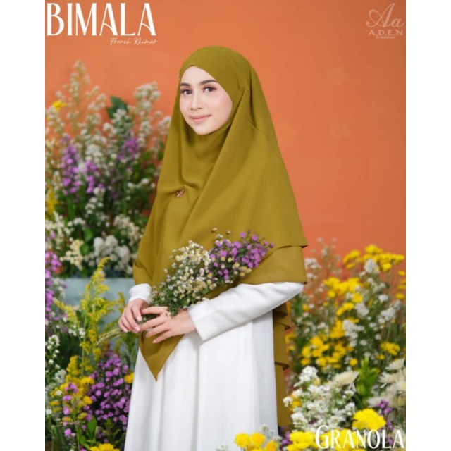 BIMALA FRENCH KHIMAR BY ADEN HIJAB