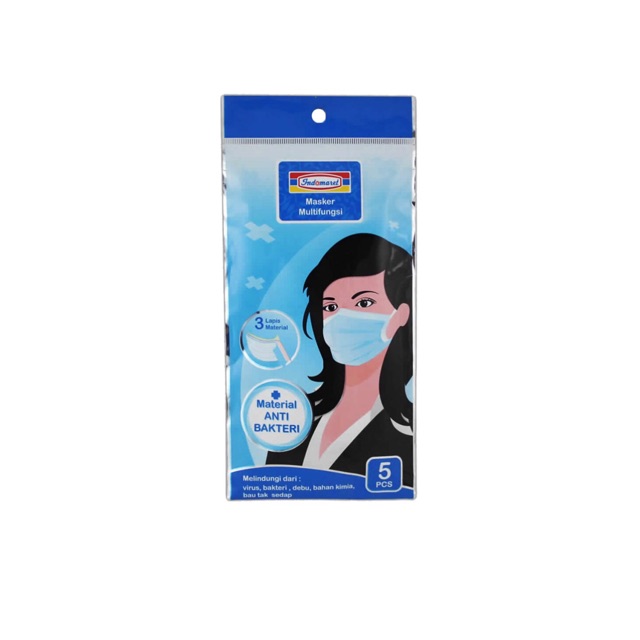 MASKER SKRINEER / MASKER INDOMARET / MASKER DISPOSABLE
