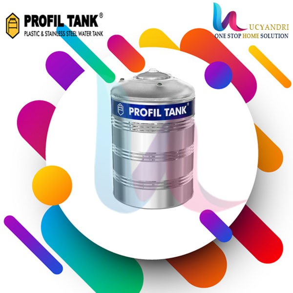 Tangki Air  Stainless PS 700 D Profil Tank / Toren Air / Tandon Air /  Water Tank