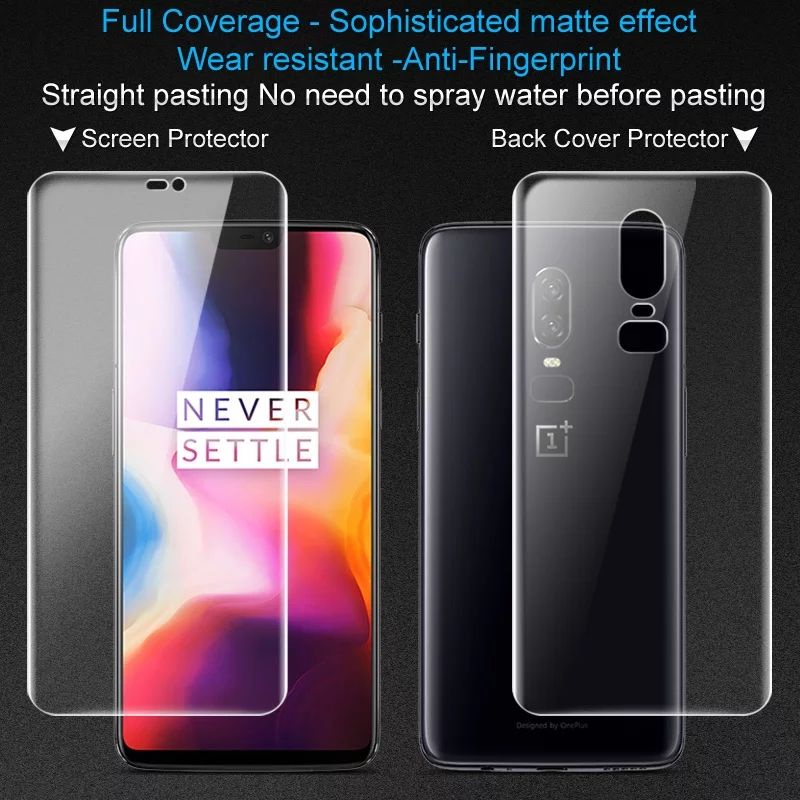 Hydrogel Screen Protector for Oneplus 6 / 6T / 6T McLaren Full Cover