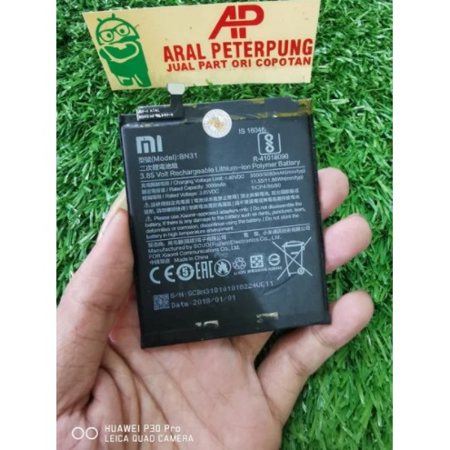 Baterai Batre Batu Xiaomi Redmi S2 BN31 Ori Copotan HP