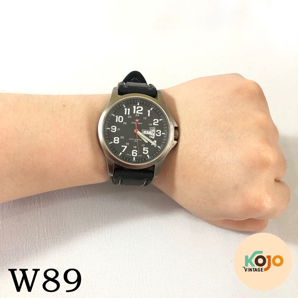 Jam Tangan Pria Sw*ss Arm* Made in China Vintage Jadul Classic Klasik
