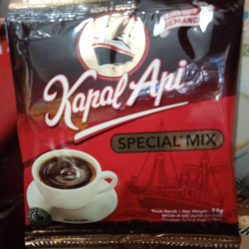 

kopi kapal api special mix renteng 10sct x 25/24gr