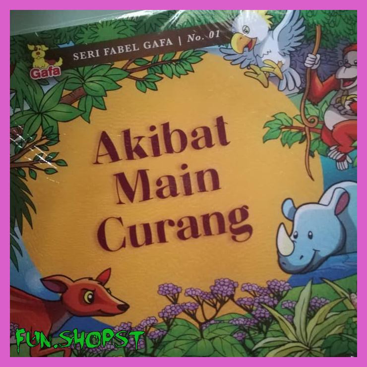 BUKU SERI FABEL GAFA NO 1 KAMI ADL CABANG RESMI GAFA