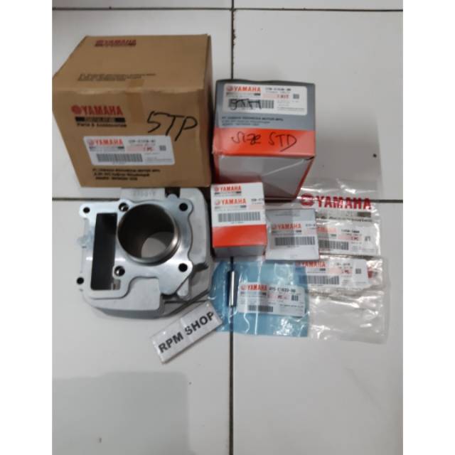 Paket Cylinder Blok-Blok Seher Yamaha Jupiter Z-Vega R New Asli 5TP