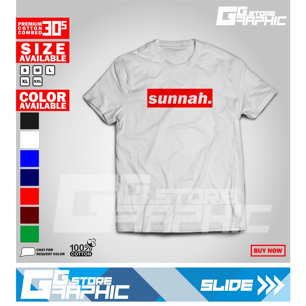 Kaos Sunnah Murah