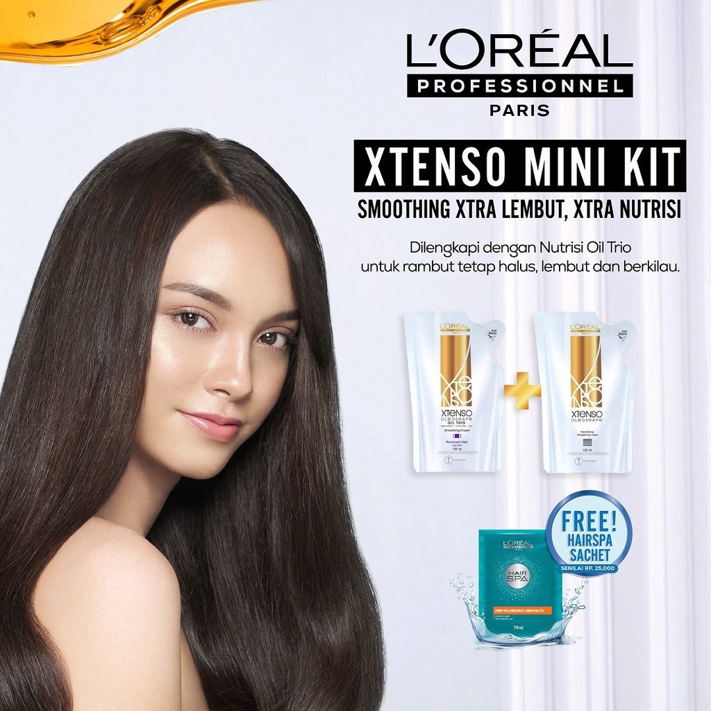 ☘️Yuri Kosmetik☘️ LOREAL Xtenso Mini Kit 125ml