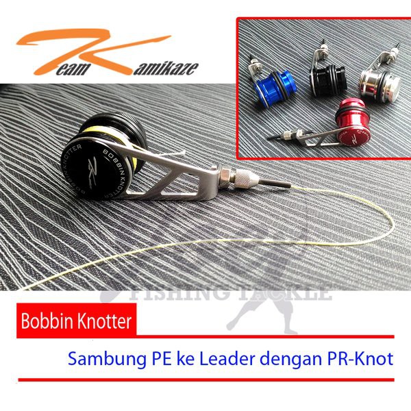 Promo Bobbin Knotter Aluminium Tie Pr Knot Sambung Benang Pe Ke Leader Murah Shopee Indonesia