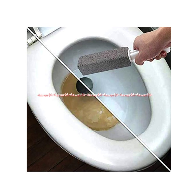 Pumie Toilet Bowl Ring Remover Pembersih Kerak Mangkuk Toilet Pembersih Kerak Pinggiran Wc Kloset Pumi Menghilangkan Noda Membandel Pu Mie Dengan Pegangan