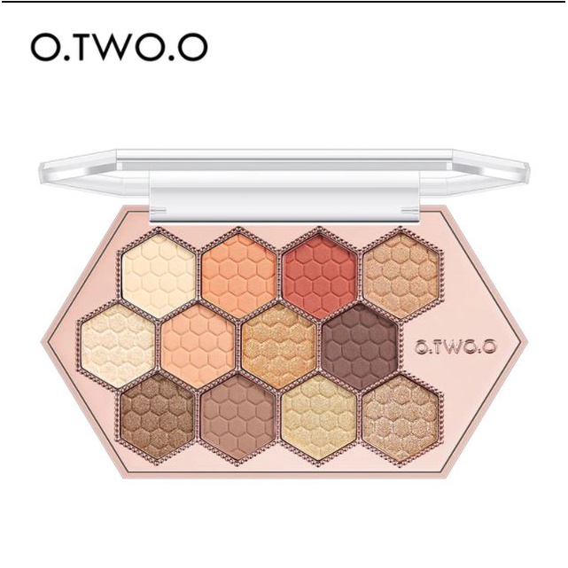 (READY &amp; ORI) O.TWO.O Otwoo Honeycomb Hexagonal Star Diamond Eyeshadow Palette 1018